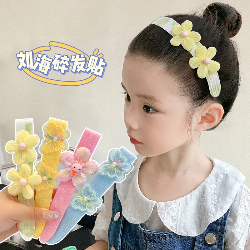 儿童碎发魔术贴魔术贴发箍碎发整理神器网红爆款碎发梳女童发箍