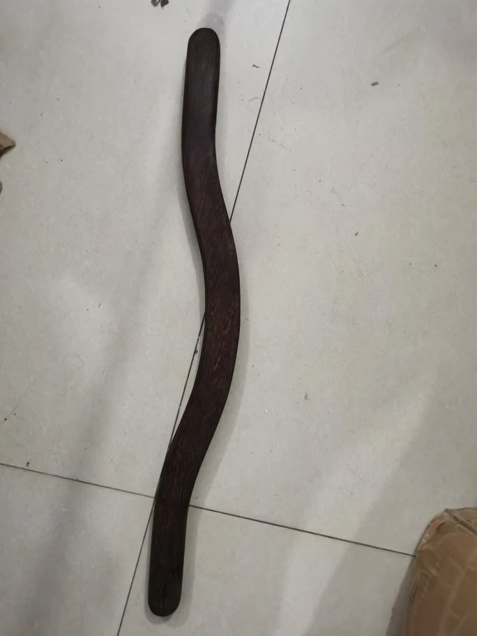 鸡翅木擀筋棒  52公分刮痧  按摩器一体棒