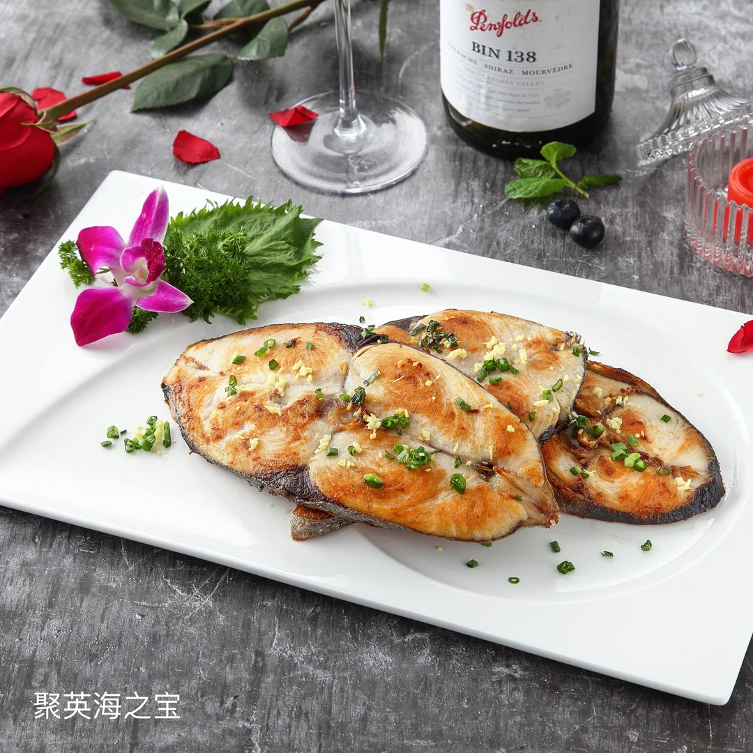 深海马鲛鱼片新鲜冷冻中段切片3斤5斤海鲜水产送礼佳选