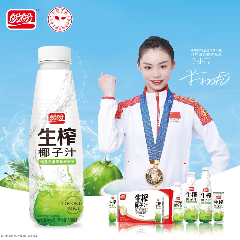 盼盼国货优选进口生榨椰子汁500ml*15早餐香醇新鲜灌装无菌精选