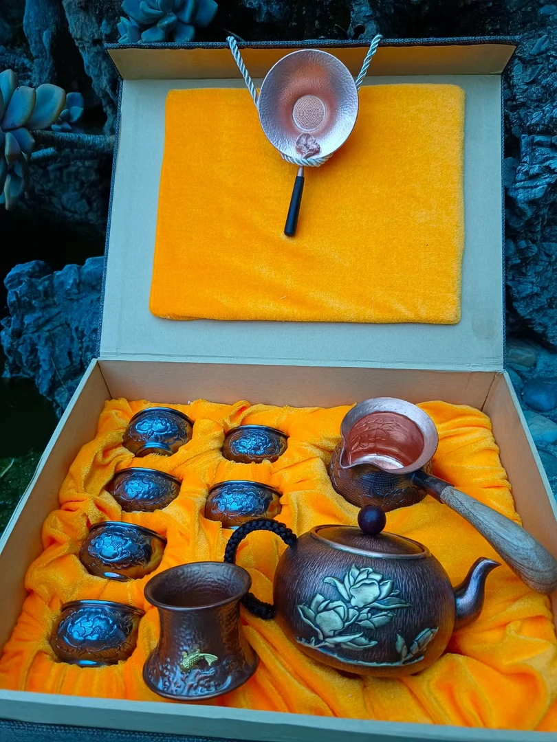 精品高端镶嵌小泡壶茶具套装