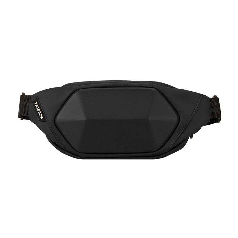 TAJEZZO/探迹者N4黑色男女腰包单肩斜挎包百搭胸包夏天小包男士