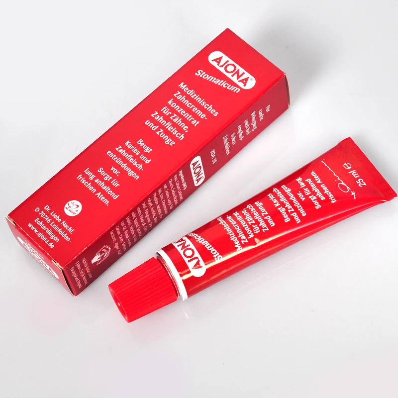 (2-3支装)德国ajona牙膏25ML/盒
