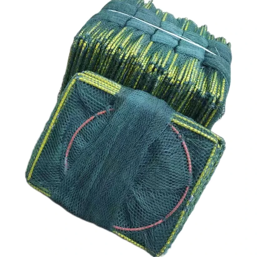 2米到27米可折叠虾笼渔网龙虾网笼 捕河虾泥鳅黄鳝草鱼尼龙倒须