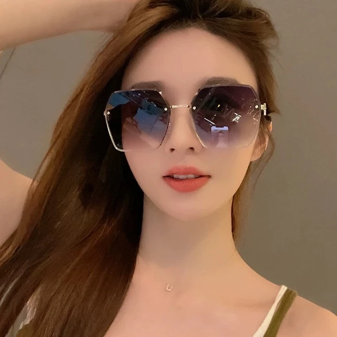 DIAR眼镜 墨镜女2022年新款太阳眼镜开车专用大脸显瘦韩版潮7130