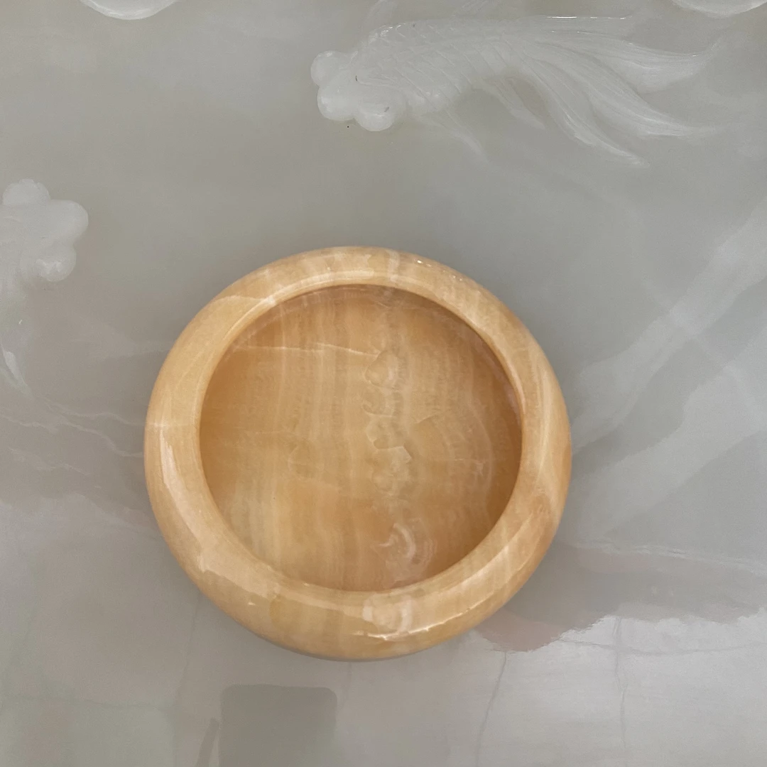 橘子玉烟灰缸16公分左右