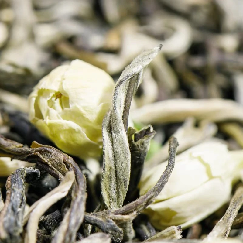 茉莉花茶小白毫浓香型茉莉花茶小白芽茶叶散装500g