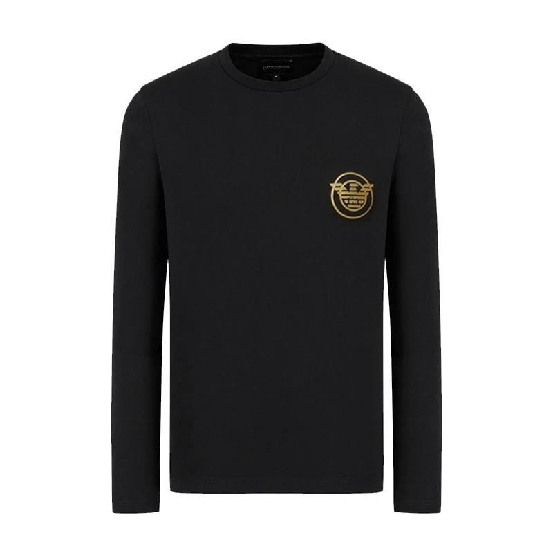 【清仓】EMPORIO ARMANI阿玛尼EA男士春秋休闲长袖T恤圆领打底衫