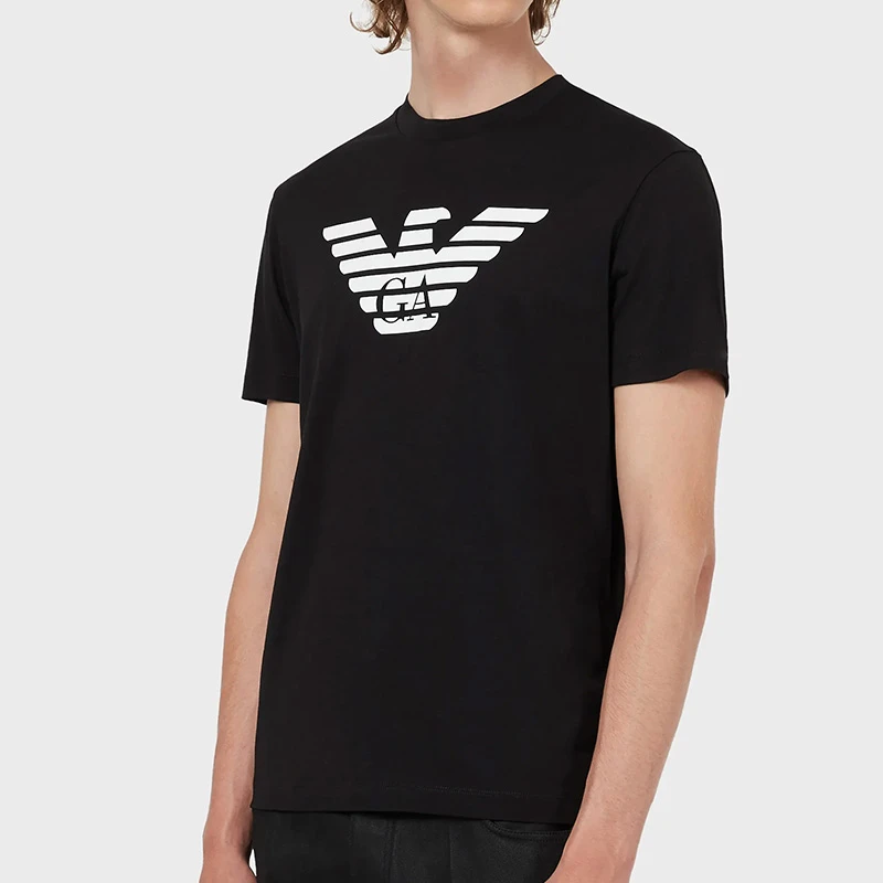 Emporio Armani/安普里奥·阿玛尼男夏季新款时尚舒适短袖休闲T恤