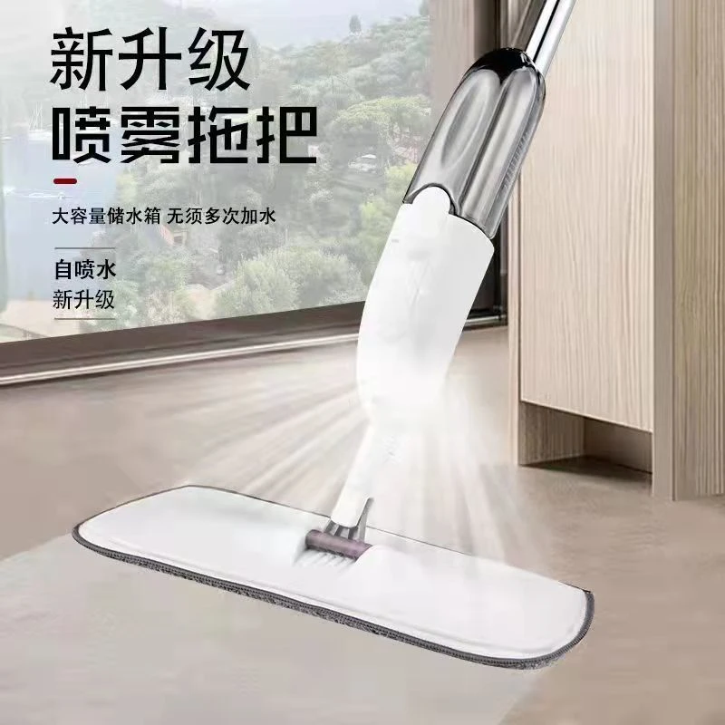 拖把家用一拖净2024新款免手洗拖布懒人拖地神器自动喷水平板拖把