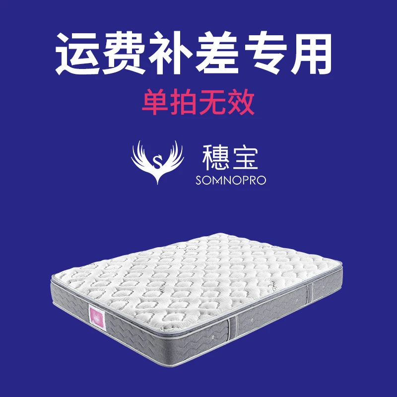 【运费】穗宝补拍专用（运费安装）费用咨询客服床垫酒店家用两用