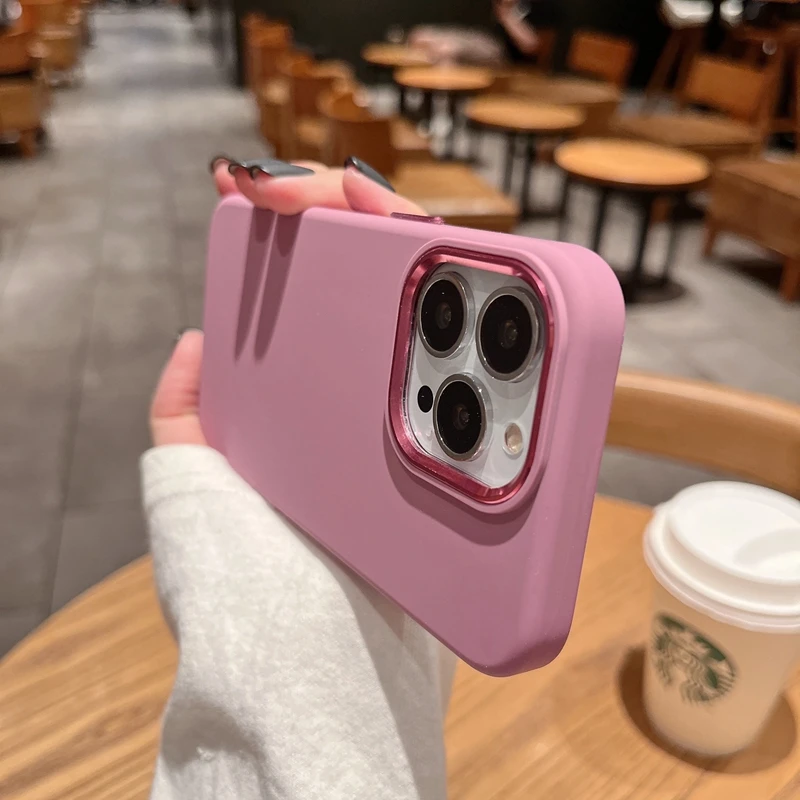 简约黑加仑液态硅胶iphone13promax手机壳苹果12新款12Pro防摔保