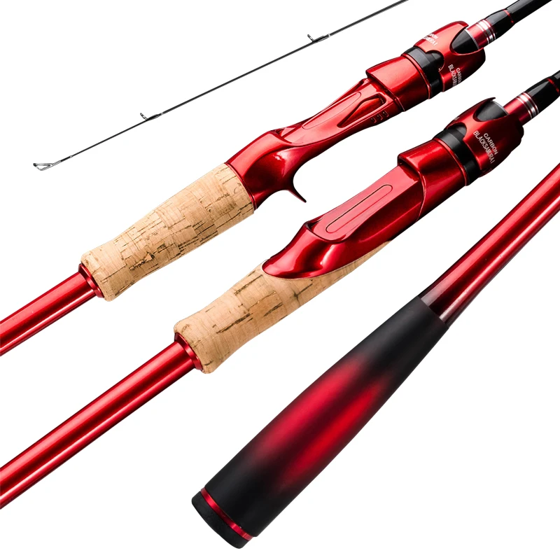 碳素路亚竿M中快调直柄枪柄远投海竿抛竿钓鱼竿