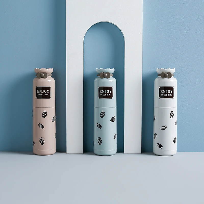 旅行牙刷盒漱口杯家用带盖便携式洗漱口杯刷牙缸牙刷收纳筒小巧