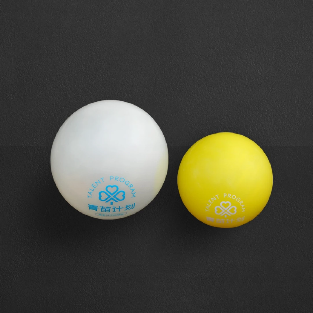 欧标少儿过渡球：大白球和小黄球（各2只）