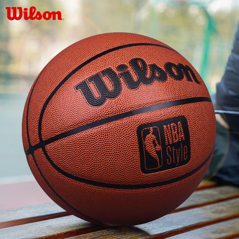 Wilson/威尔胜NBAstyle官方正品篮球成人比赛训练耐磨防滑7号PU球