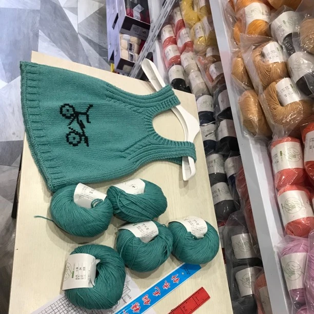自行车棉线背心 不是成品
