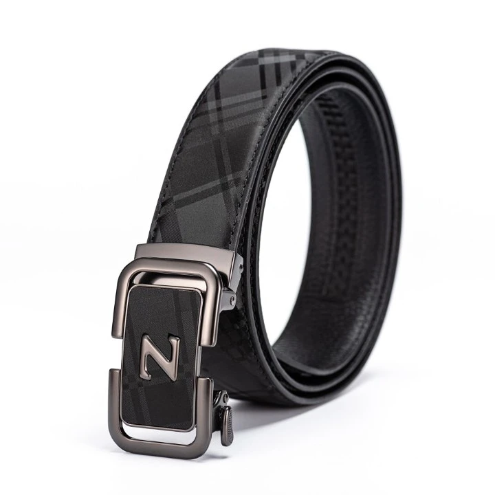 高天年年终大促男士皮带真牛皮礼盒装自动商务休闲百搭简约潮流款