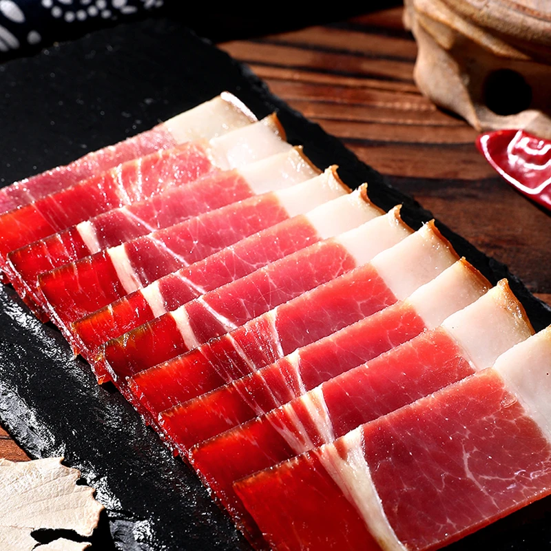 钱亿金腿传统精选美味会泽正宗农家散养土猪肉 老火腿片