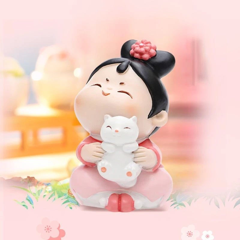 小格格摆件中式仕女创意家居装饰品客厅办公室桌面女生礼物故宫风