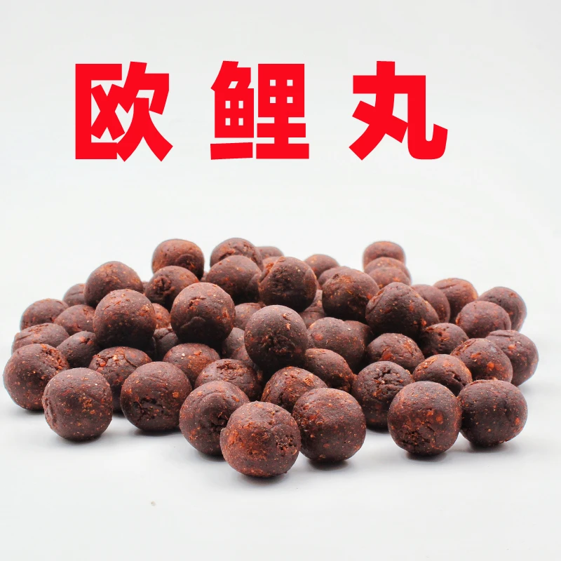 欧鲤钓速特霸丸型饵球饵湖库钓鱼珠珠鲤鱼丸饵飞德钓巨物鲤草青饵
