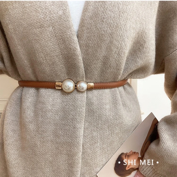 【粉丝精选】珍珠对扣细腰带小腰链