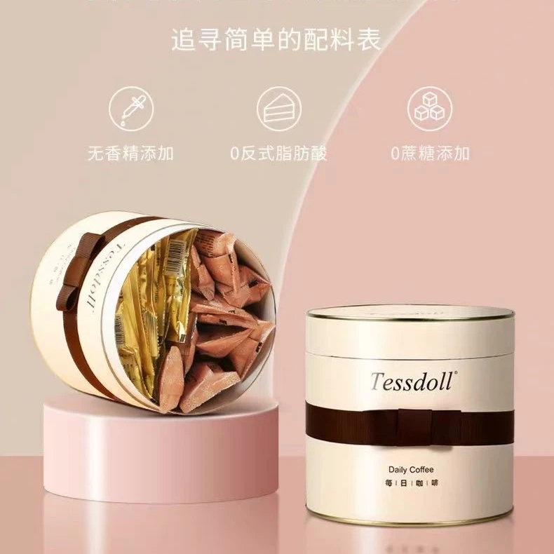 tessdoll挂耳咖啡桶装独立包装10袋挂耳+10袋奶包