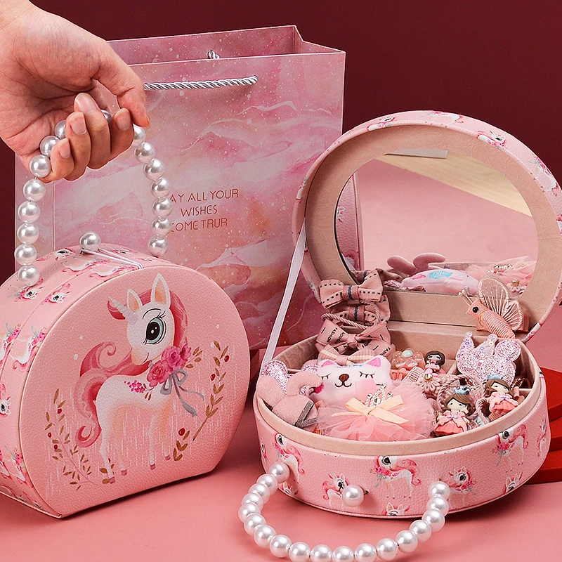 六一儿童节礼物小女孩生日公主创意礼品6-9独角兽8高档礼盒4-10岁