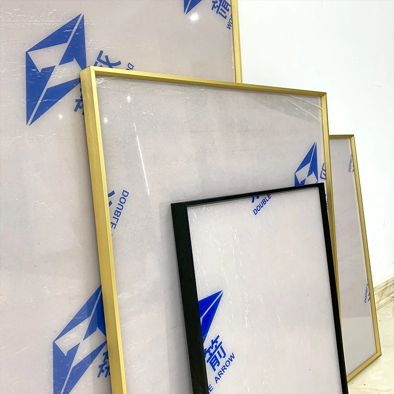 十字绣裱框钻石画装裱铝合金画框带玻璃自装尺寸定制框架