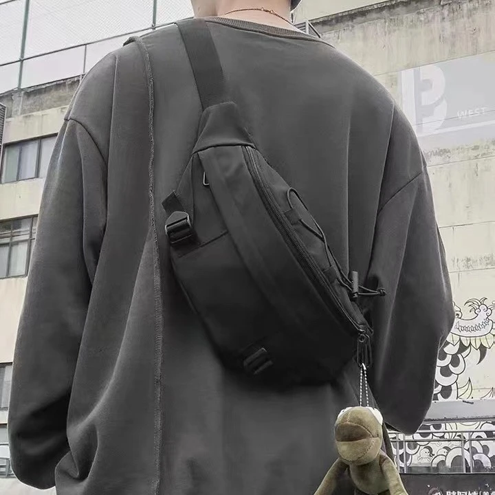 【文子服饰男装穿搭】单肩包百搭斜挎