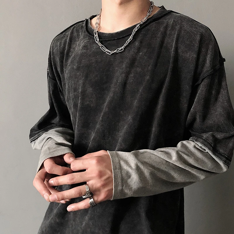 VIBESTUDIOS钛钢素款项链原创设计缠绕项链基础款暗黑风男生饰品