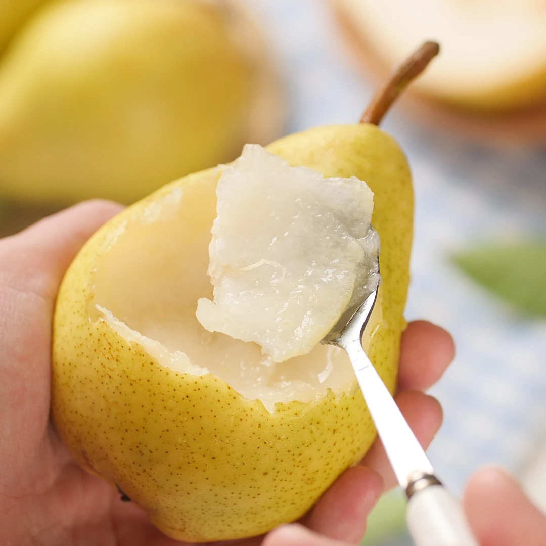 [四季食鲜]烟台特产塔山茄梨洋梨啤梨大头梨软糯香甜净含量2.8斤