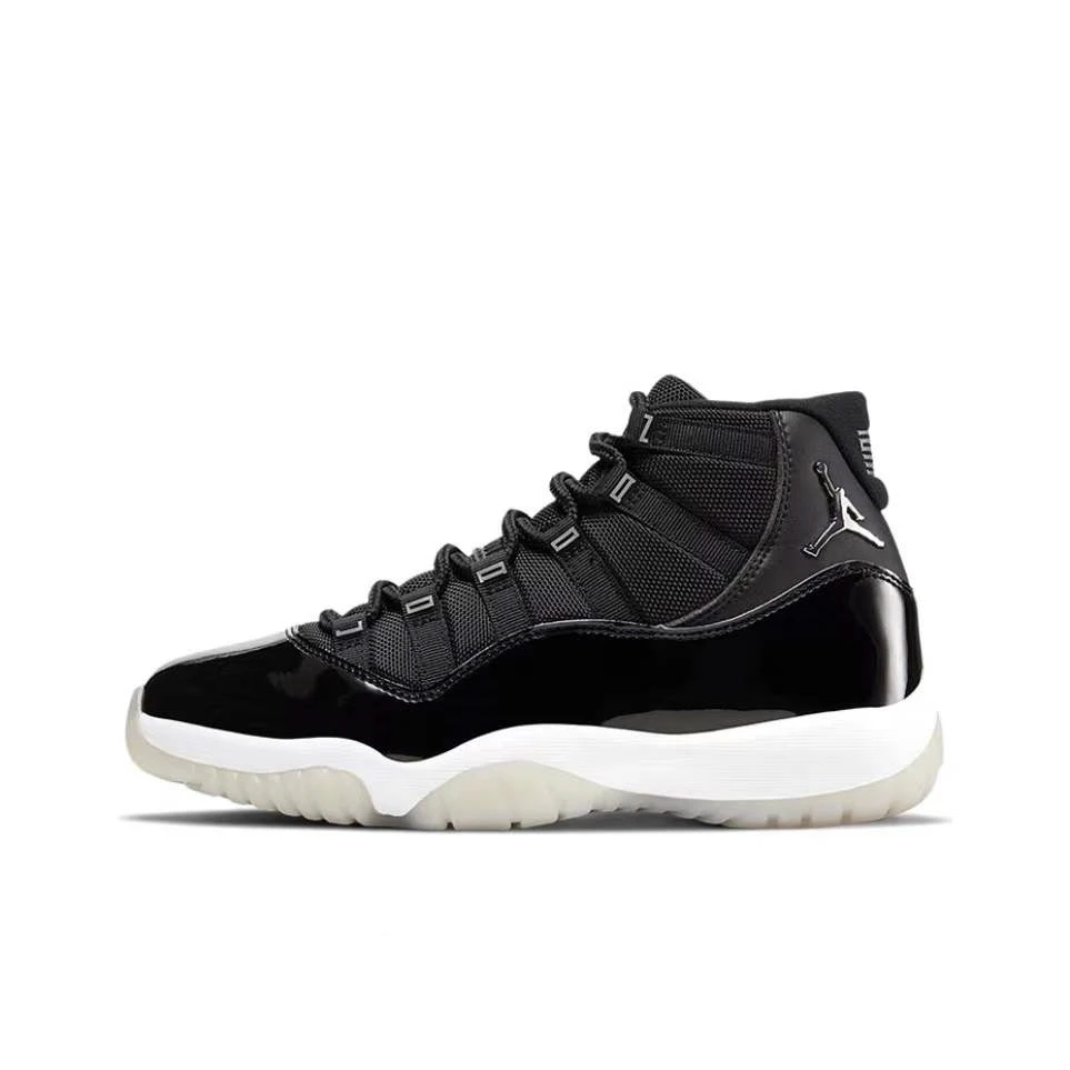 Air Jordan 11 AJ11 大魔王2.0黑银篮球鞋25周年 CT8012-011