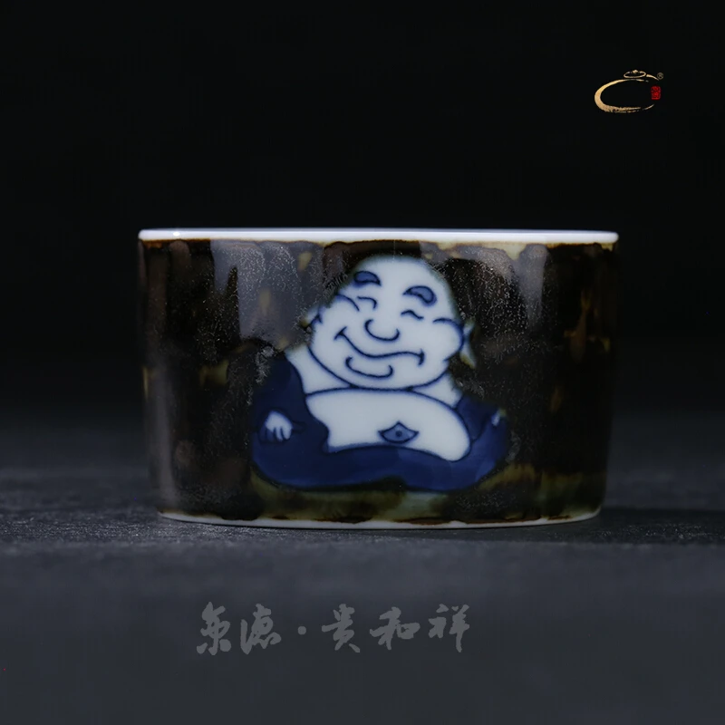 京德贵和祥人气手绘高温陶瓷个人景德镇品茗杯私家茶杯主人专用