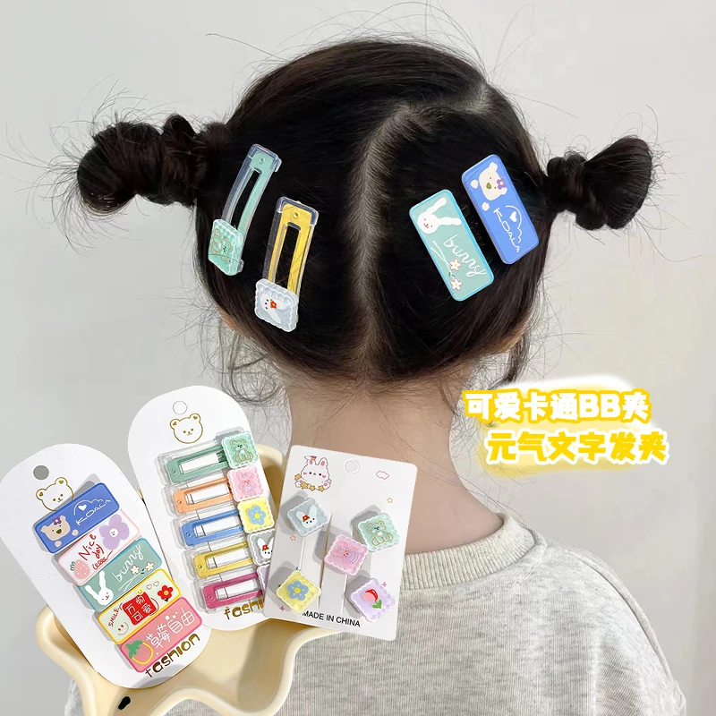 银迈  9.9M/卡通文字小发夹儿童发饰