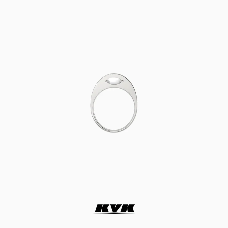 KVK 铜合金戒指   HUNTING 游猎系列回旋镖宝石组合戒