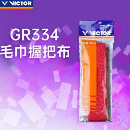 VICTOR/威克多胜利羽毛球毛巾手胶吸汗带GR334薄款单条装防滑吸汗