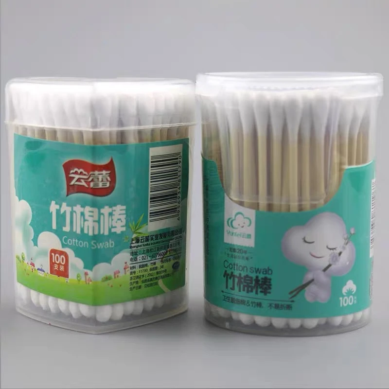 11806云蕾心形棉签180只掏耳朵棉花棒木棒一次性卫生棉