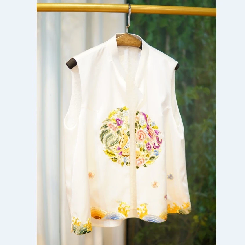 2400盘金团花海水崖马甲