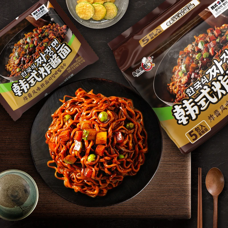 【38好物节】良品壹面优选韩式炸酱面12包水煮干拌面油炸方便面食品