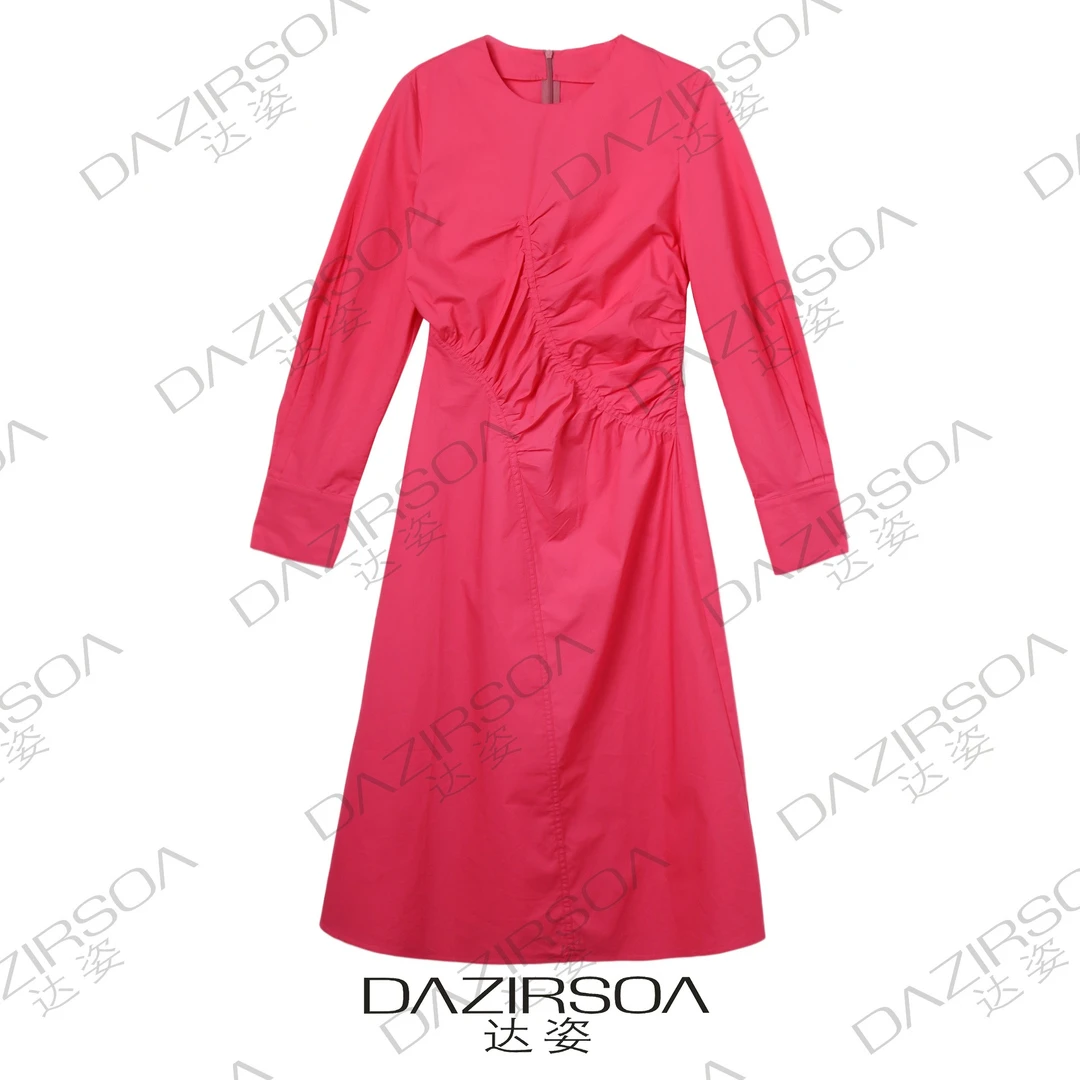 DAZIRSOA/达姿欧货万紫千红设计连衣裙 F185