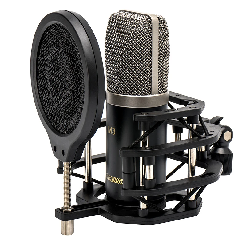 797Audio M3专业电容话筒主播网络K歌配音录音YY直播麦克风