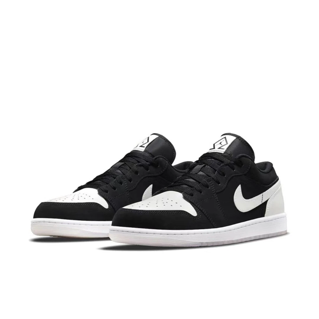 Air Jordan 1 Low AJ1钻石熊猫男款低帮运动板鞋篮球鞋DH6931-001
