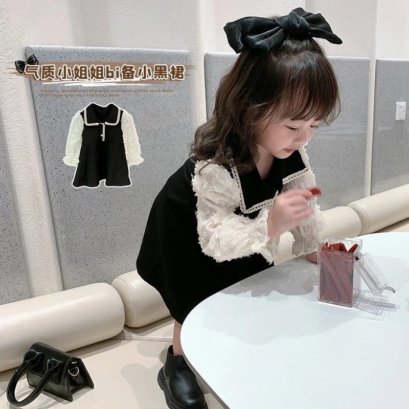 【现货特惠】女童连衣裙儿童2021新款秋装裙子小童周岁礼服裙女宝宝