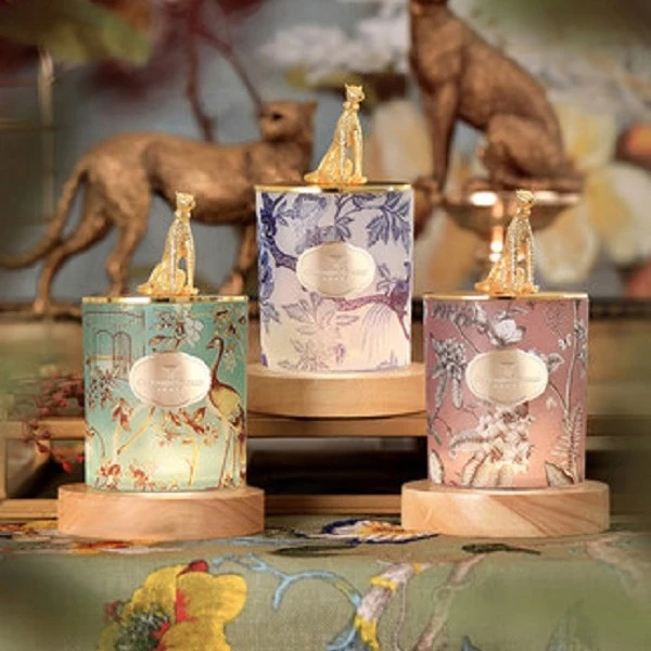 Zenpill晶石杯香薰女生卧室小夜灯摆件香薰灯礼盒装法式中国风