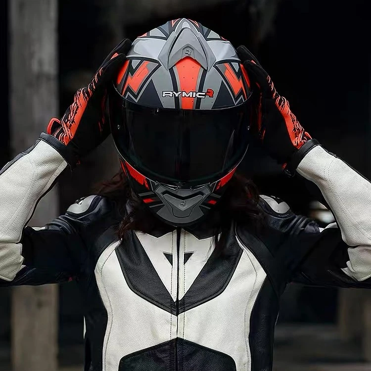 （达闻西）RYMIC睿觅摩托车头盔男女机车全盔防雾骑行炫酷