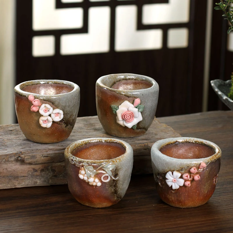 一物一器 柴烧茶壶陶瓷功夫茶具泡茶壶复古日式手工粗陶单壶陶壶