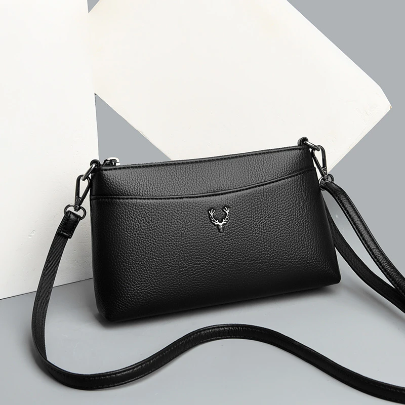 小包包2022新款韩版纯色时尚百搭小方包大气简约软皮单肩包斜挎包