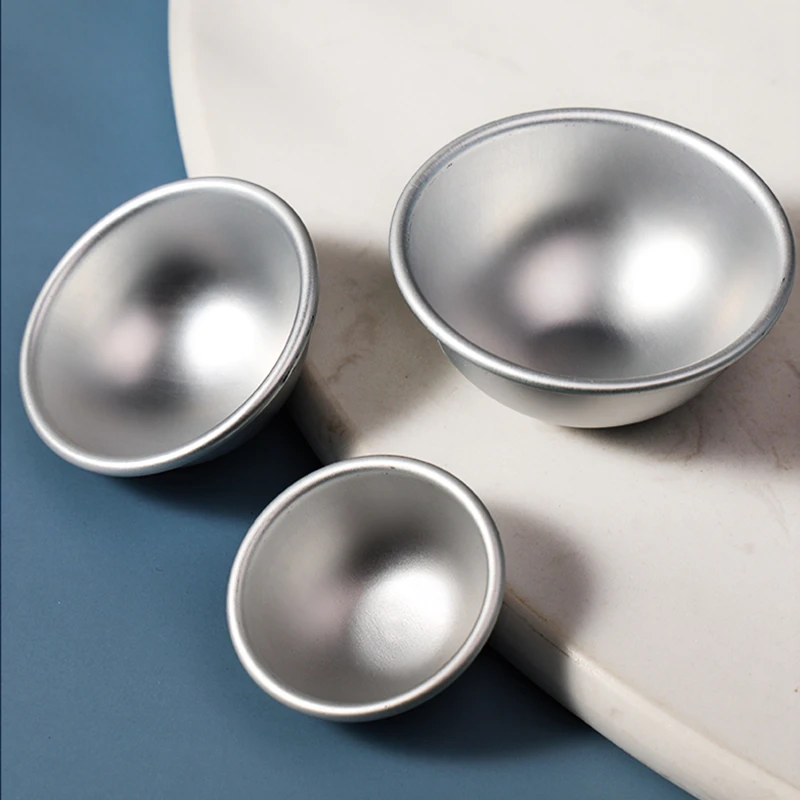 雪媚娘模具青团果冻布丁半圆球半圆雪梅娘工具家用慕斯 蛋糕模具