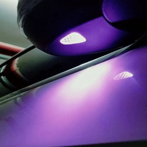 斯速派明锐昊锐亚克改装倒车镜后视镜灯照地灯灯